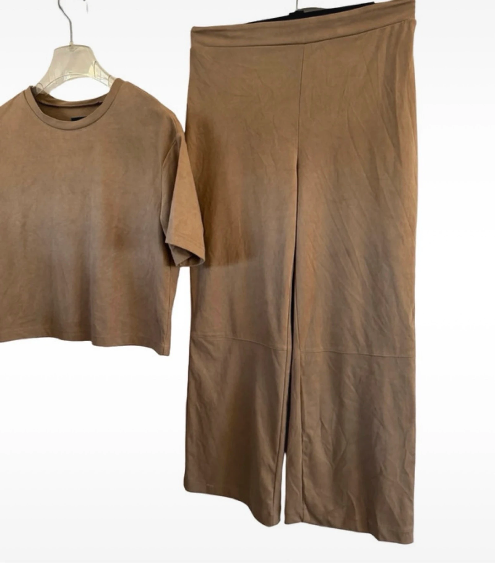 Lefties suèdelook set beige talla S – photo 5